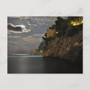 Positano at Night - Relic Postkarte