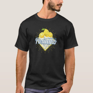 Positano Costa d'Amalfi Lemon Italien Vintag Amalf T-Shirt