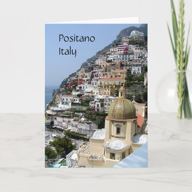 Positano - 'das Duomo Karte (Vorderseite)