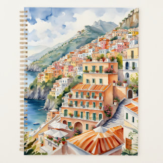 Positano: Die italienische Amalfiküste mit Aquarel Planer