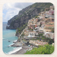 Positano Dorf am Amalfi-Küsten-Untersetzer
