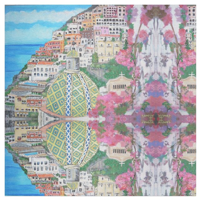 Positano - Gewebe Stoff (Nahaufnahme)