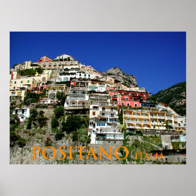 Positano italia poster (Vorne)