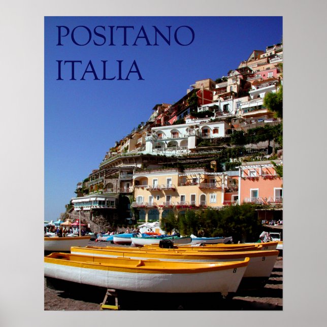 Positano italia poster (Vorne)