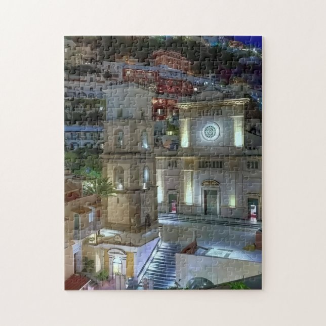 Positano, Italien 252 Stück Puzzle (Vertikal)