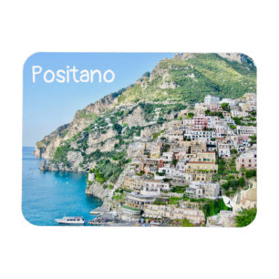 Positano, Italien - Kühlschrankmagnet von Velvet E Magnet