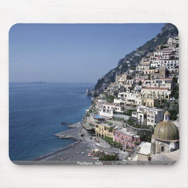 Positano, Italien Mousepad (Vorne)