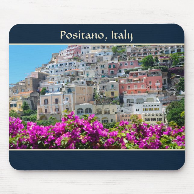Positano, Italien Mousepad (Vorne)