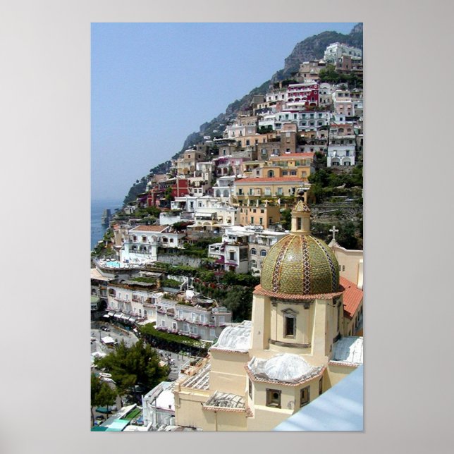 Positano Italien Poster (Vorne)