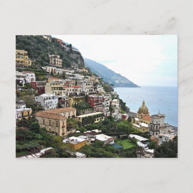 Positano, Italien Postkarte (Vorderseite)