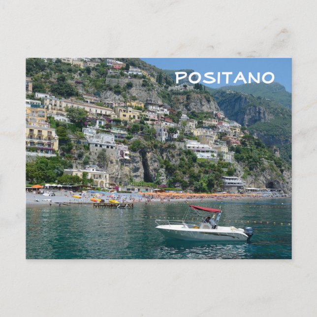 Positano, Italien Postkarte (Vorderseite)