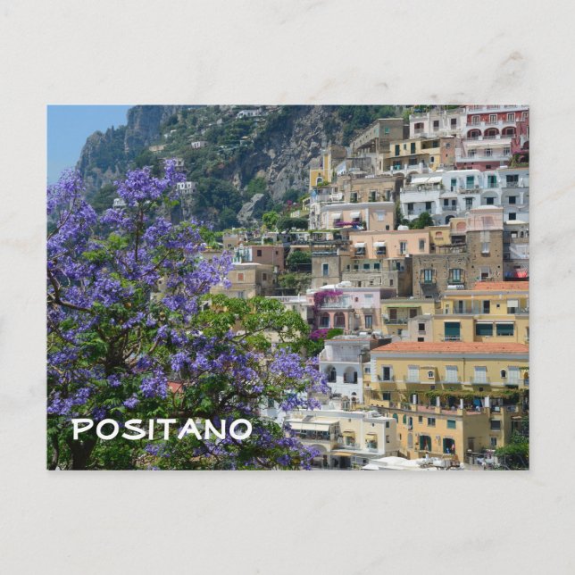 Positano, Italien Postkarte (Vorderseite)