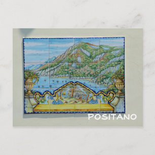 Positano, Italien Postkarte