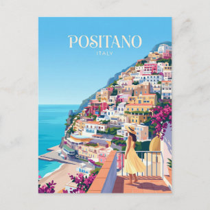 POSITANO ITALIEN POSTKARTE