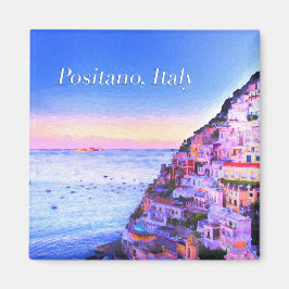 Positano, Italien Sunset Magnet