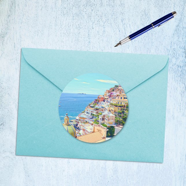 Positano Italy Stickers (Von Creator hochgeladen)