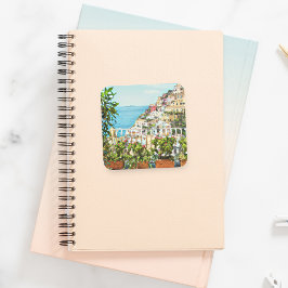 Positano Italy View Stickers