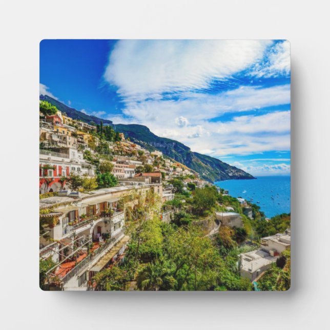 Positano-Küste Fotoplatte (Vorderseite)
