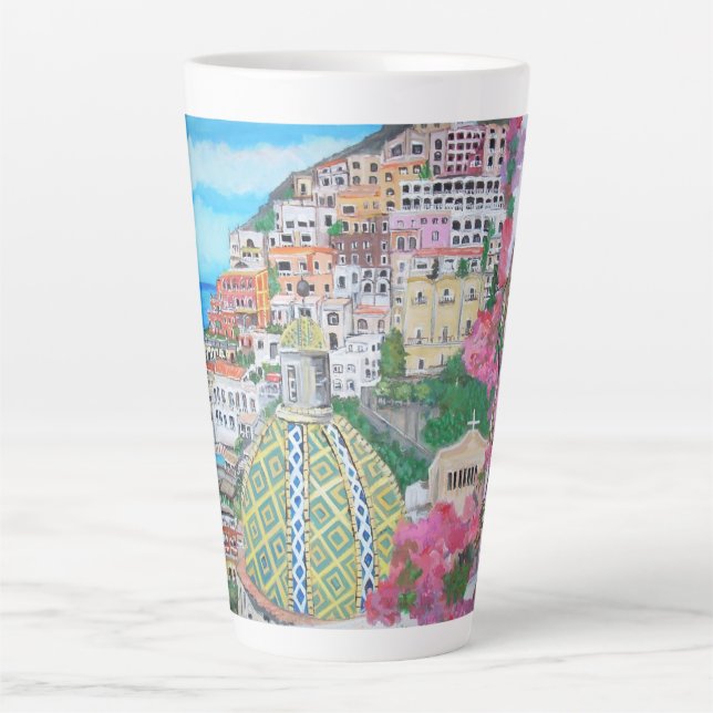 Positano, Latte Tasse (Vorderseite)