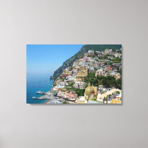 Positano Leinwand-Druck Leinwanddruck