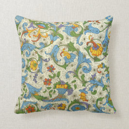 Positano mit Blumen Kissen