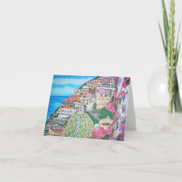 Positano Note Card Karte