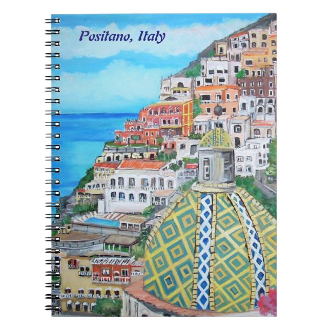 Positano Notizbuch Notizblock (Vorderseite)