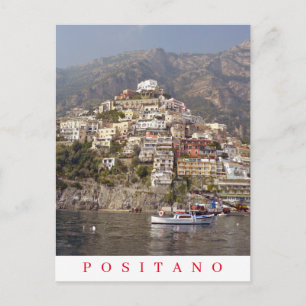 Positano Panoramaaussicht Postkarte