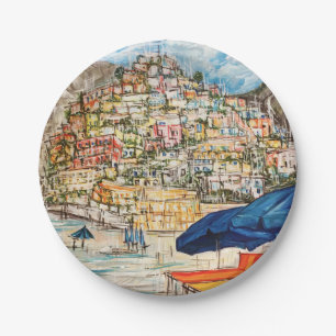 Positano Pappteller