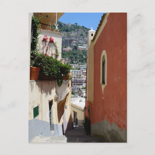 Positano Postcard Postkarte (Vorderseite)