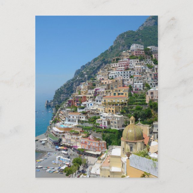 Positano Postcard Postkarte (Vorderseite)