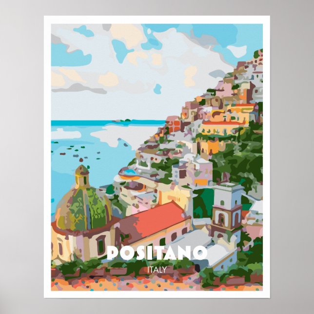 Positano Poster (Vorne)