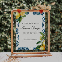 Positano rät, wie viele Lemon Brautparty-Zeichen