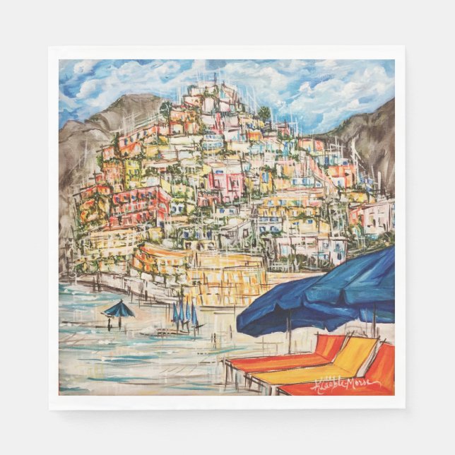 Positano Serviette (Vorderseite)