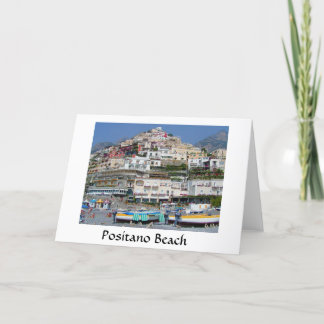 Positano Strand Karte