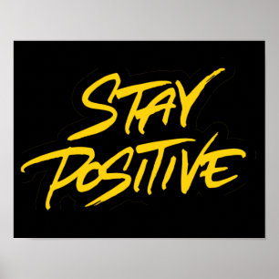 Positiv bleibe poster