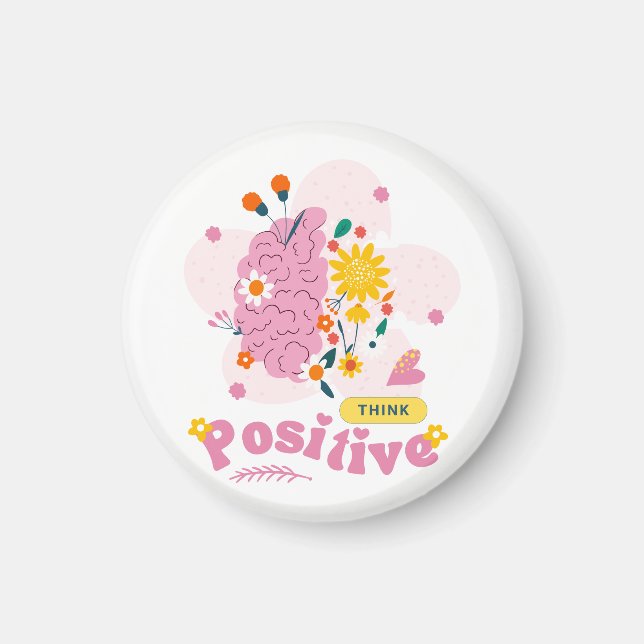 Positiv Denken Magnet (Vorne)