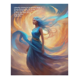 Positiv denken - positiv sein poster