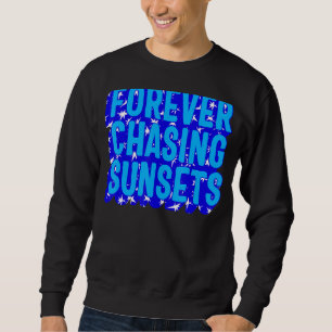 Positiv für immer Nachahmung von Sunset Watch Suns Sweatshirt