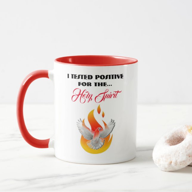 "POSITIV GETESTET" Tasse (Mit Donut)