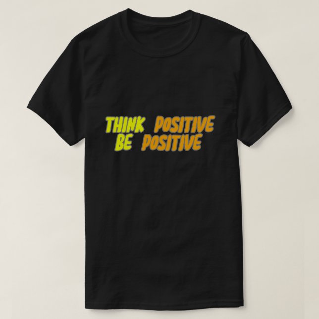POSITIV GLAUBEN T-Shirt (Design vorne)