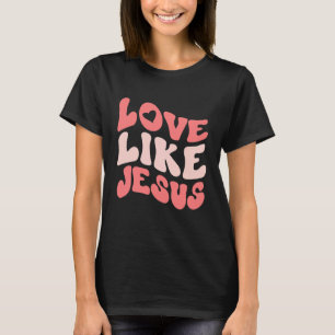 Positiv Katholisch Vorbereitend Retro Christlich L T-Shirt