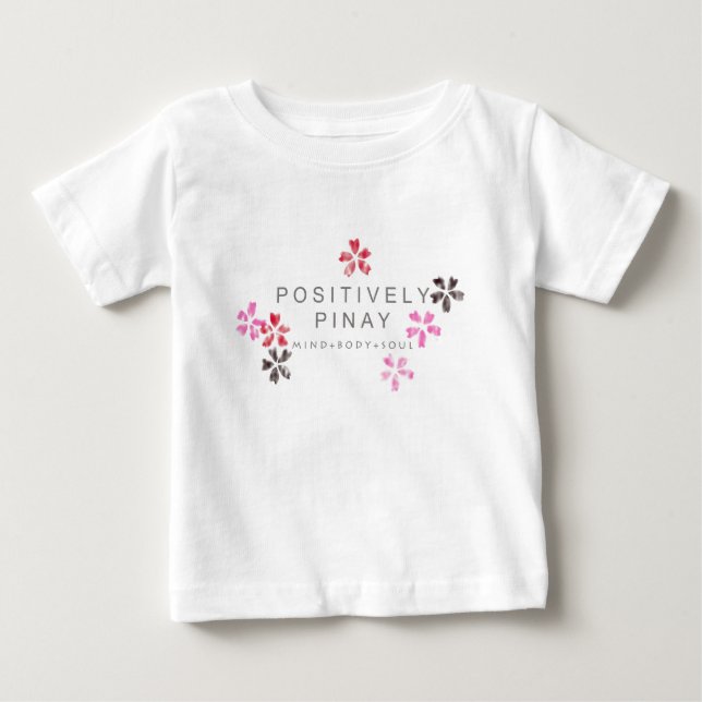 Positiv Pinay - besonders angefertigt Baby T-shirt (Vorderseite)
