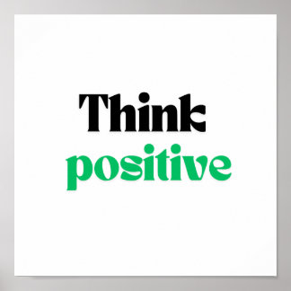 positiv poster