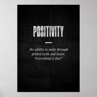 Positiv Poster