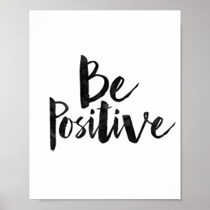 positiv sein poster