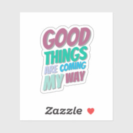 Positive Affirmation Sticker