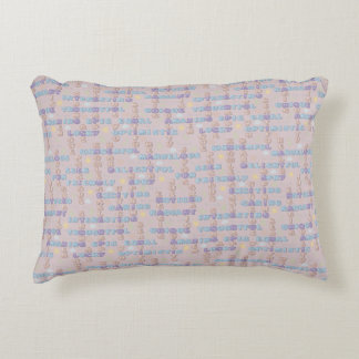 Positive Affirmationen Baby Nursery Rosa Dekokissen