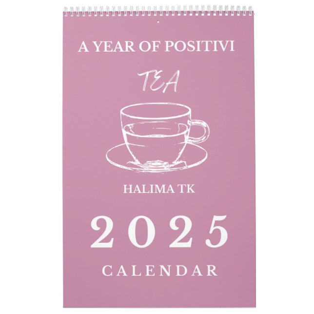 Positive Anführungszeichen 2025 Kalender (Titelbild)