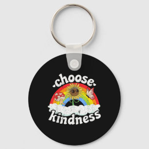 Positive Anti Mobbing Regenbogen Frieden Hippie Wä Schlüsselanhänger